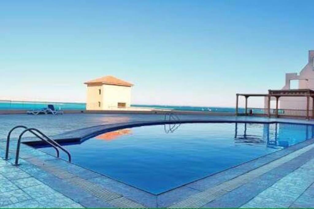 Sea View Duplex Villa Hurghada Bagian luar foto