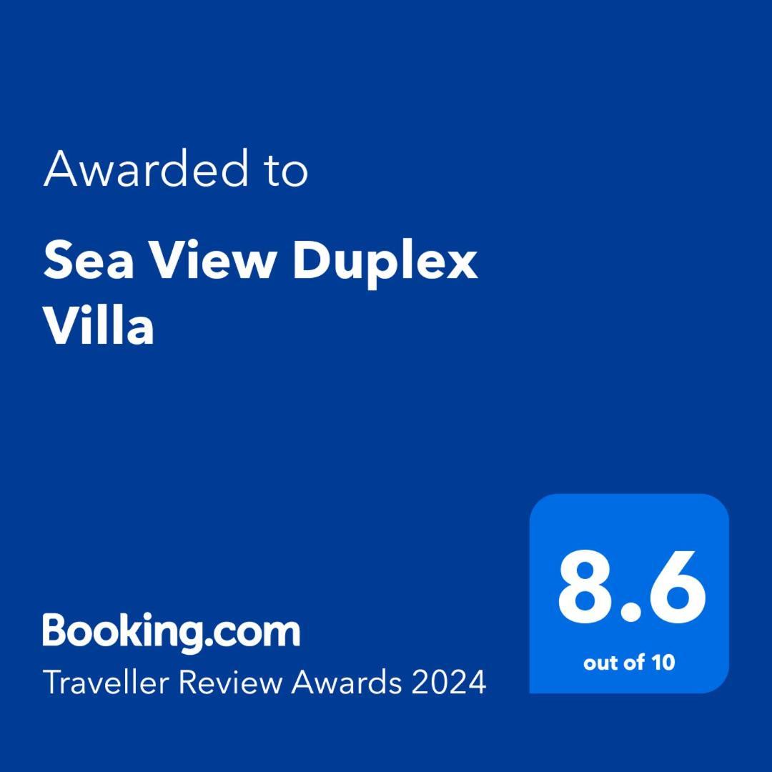 Sea View Duplex Villa Hurghada Bagian luar foto